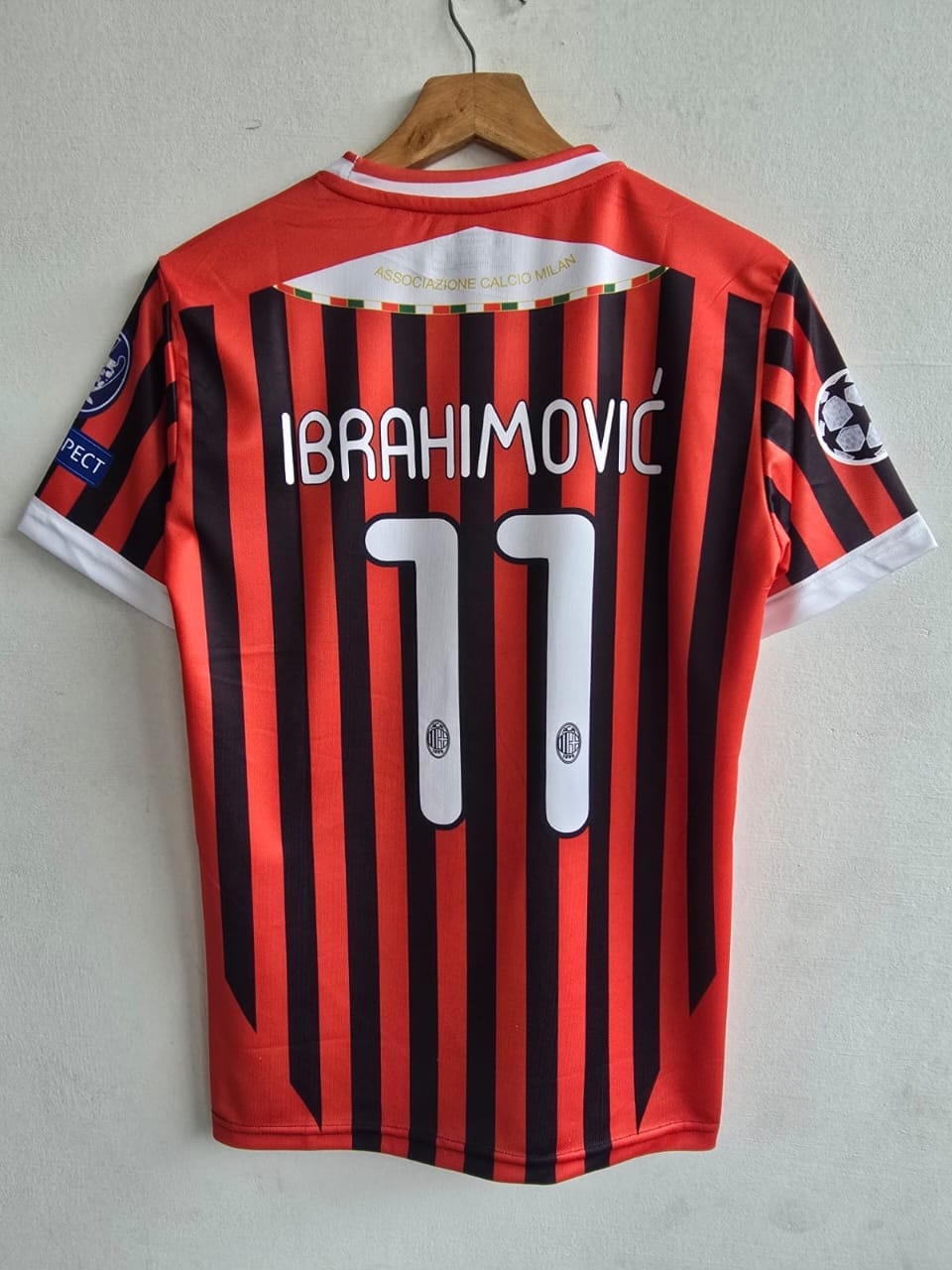 AC Milan 2011-12 home (IBRAHIMOVIC) - View 2